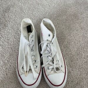 Converse White High-Tops